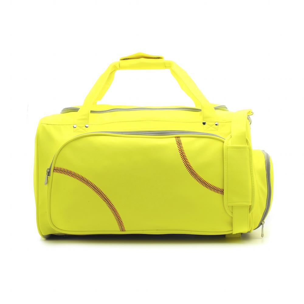 Zumer Sport Softball Duffel Bag Full-Size Travel Duffel Carry-On Bag