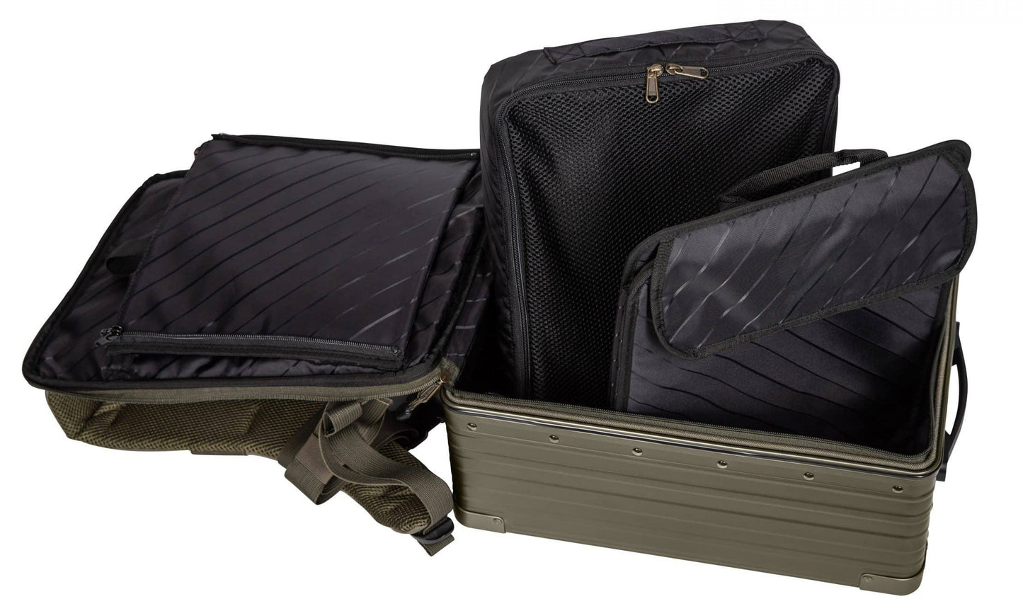 Aleon 16″ Aluminum Hybrid Vegan Backpack