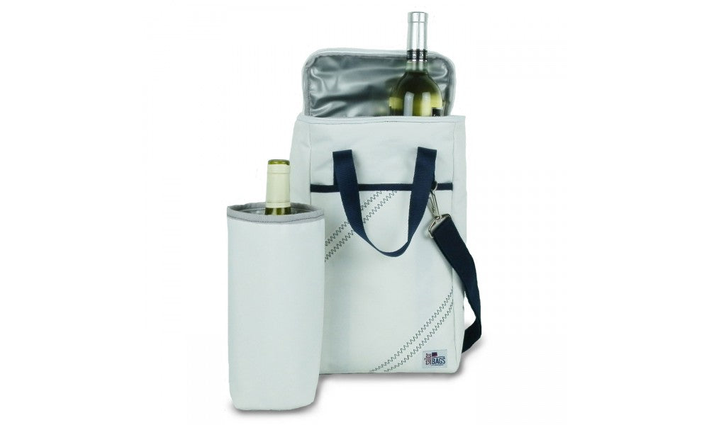 SailorBags Newport  Vegan Insulated Wine Tote