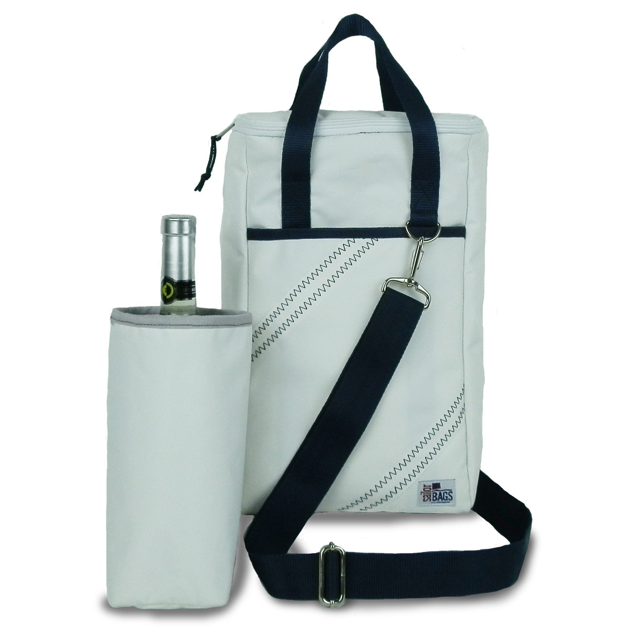 SailorBags Newport  Vegan Insulated Wine Tote