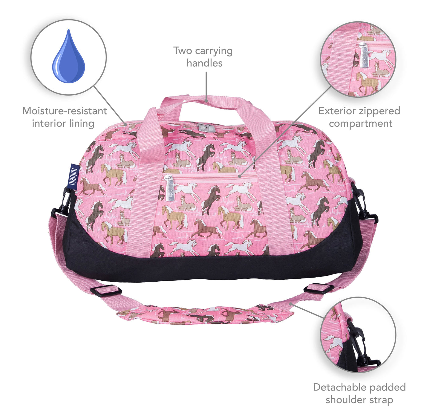 Wildkin Kids Best Overnighter Duffel Bag