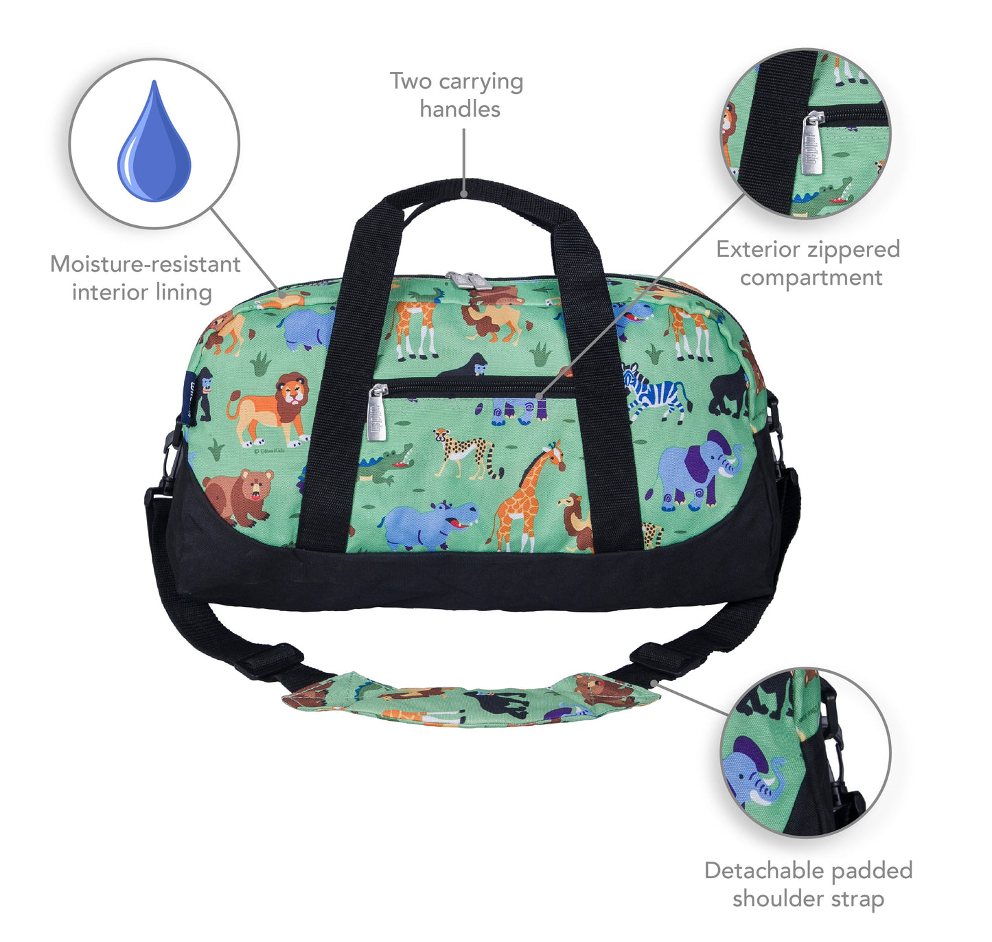 Wildkin Kids Best Overnighter Duffel Bag