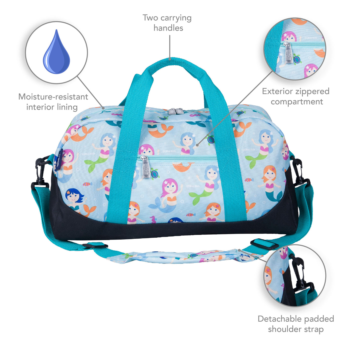 Wildkin Kids Best Overnighter Duffel Bag