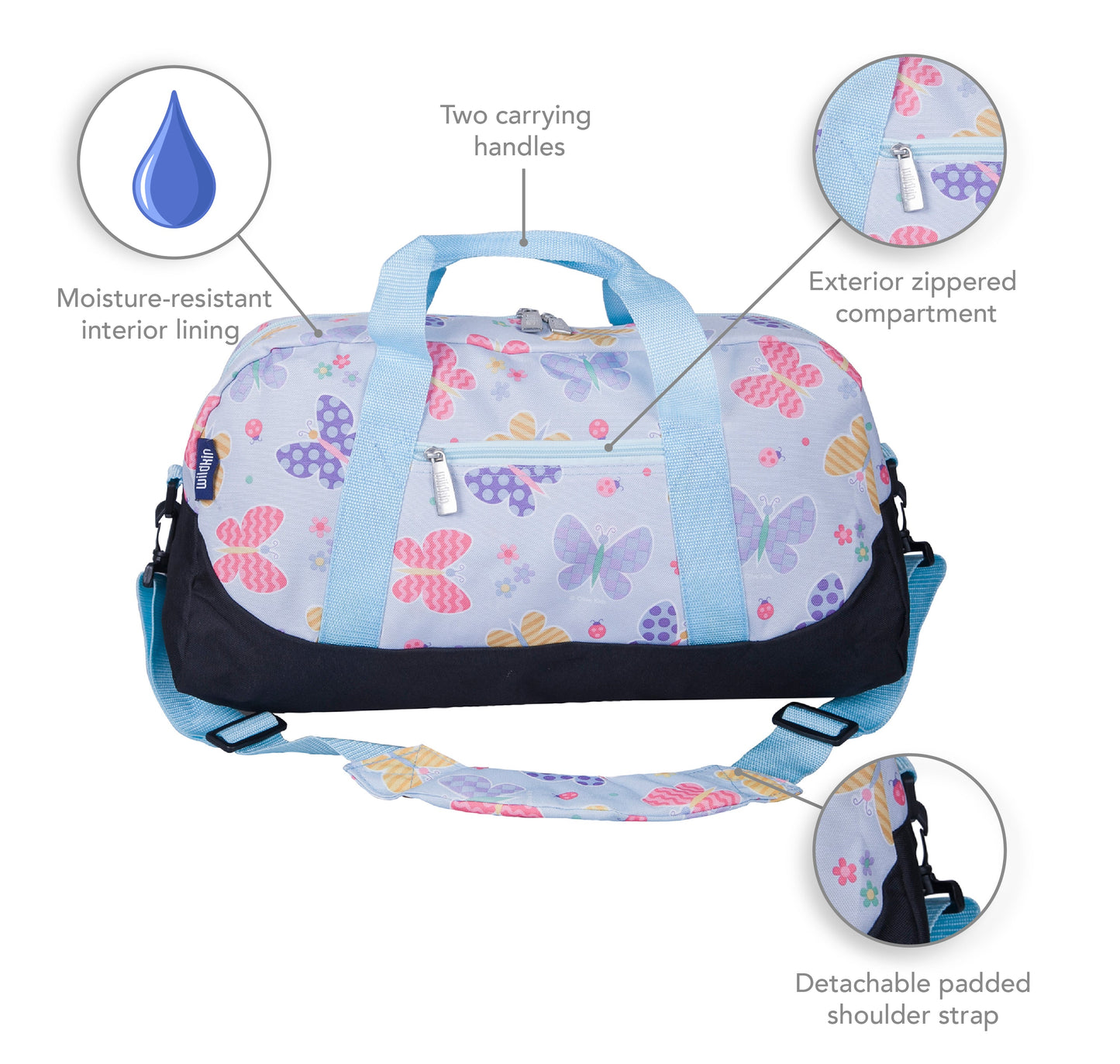 Wildkin Kids Best Overnighter Duffel Bag