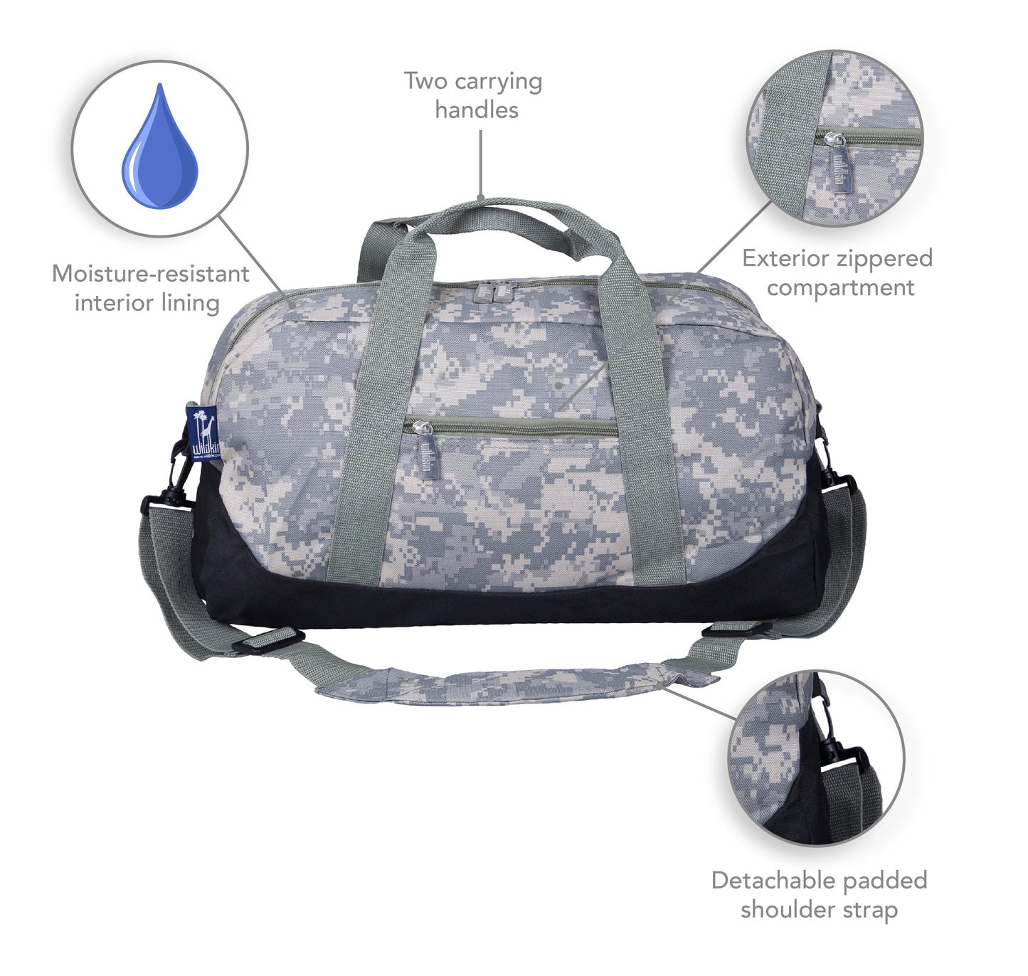 Wildkin Kids Best Overnighter Duffel Bag