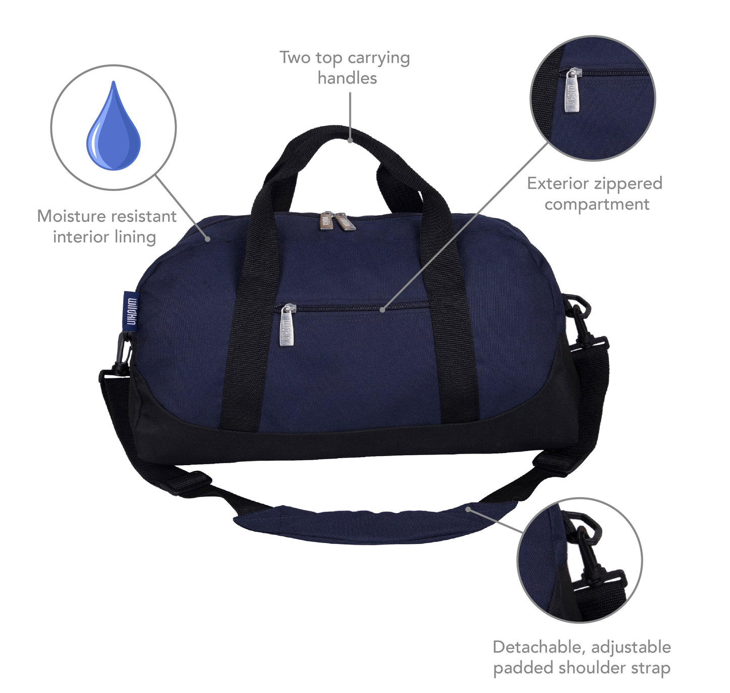 Wildkin Kids Best Overnighter Duffel Bag
