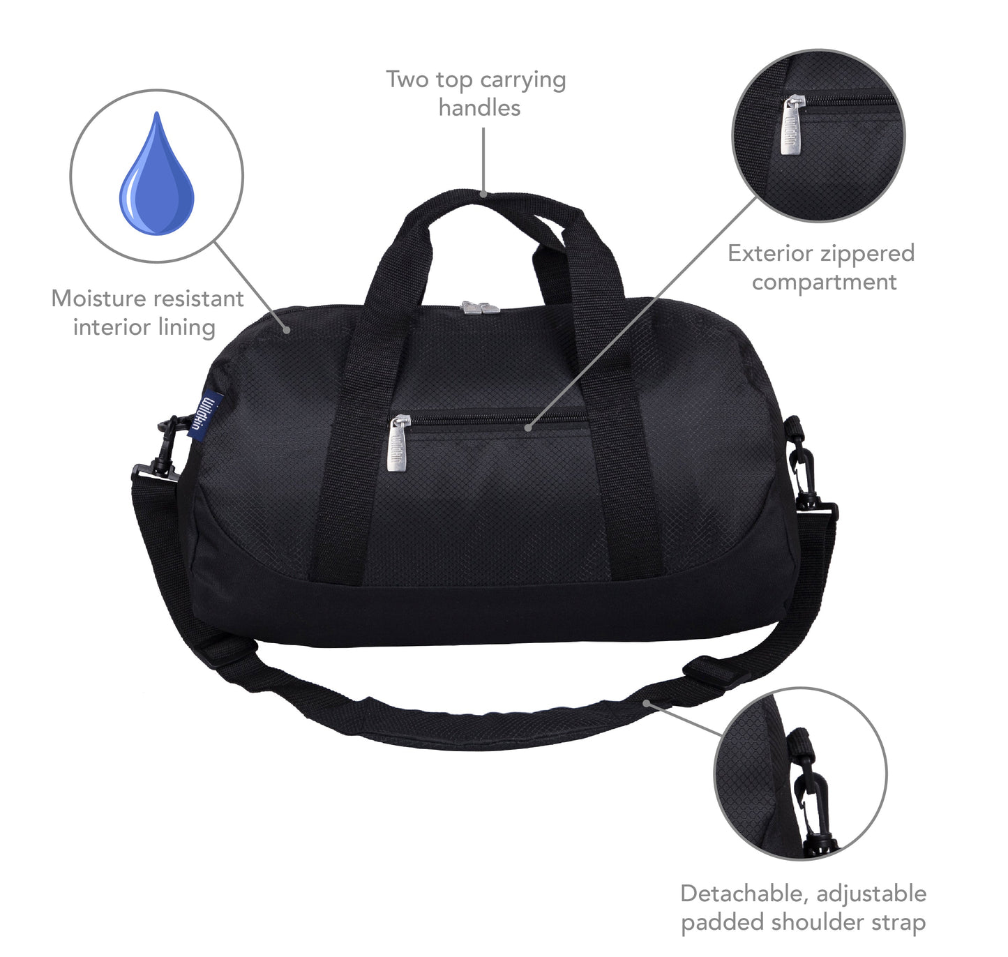 Wildkin Kids Best Overnighter Duffel Bag