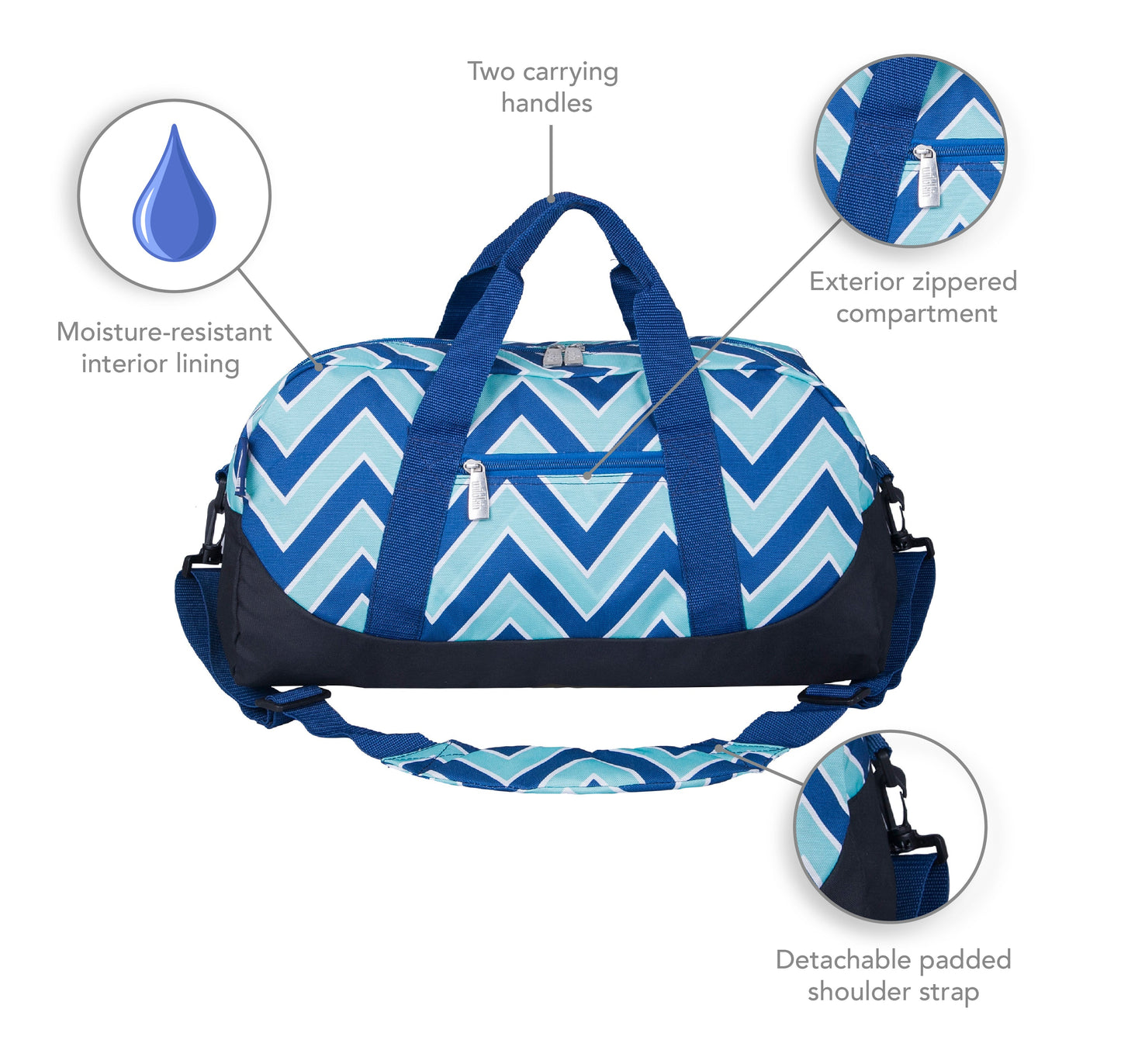 Wildkin Kids Best Overnighter Duffel Bag
