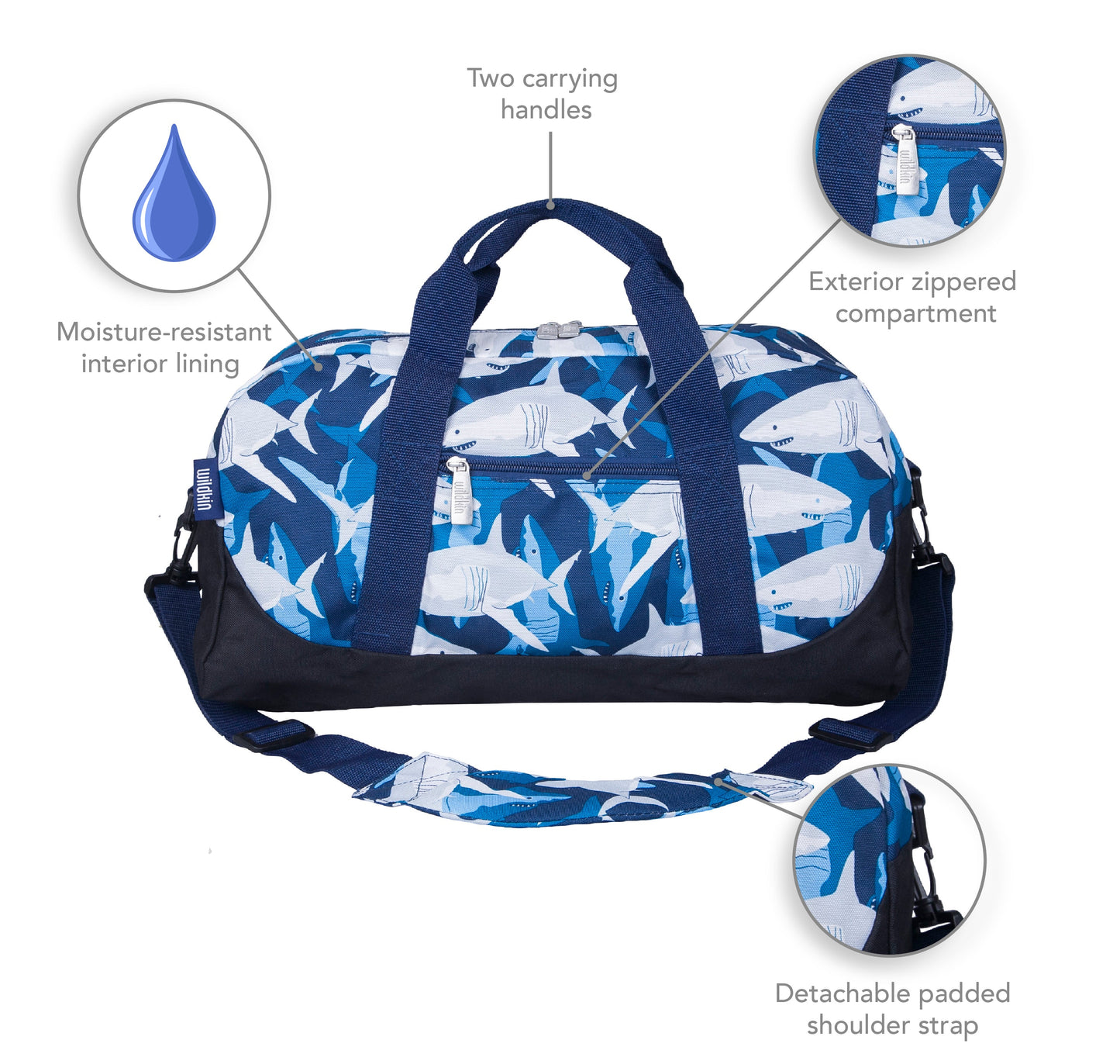 Wildkin Kids Best Overnighter Duffel Bag