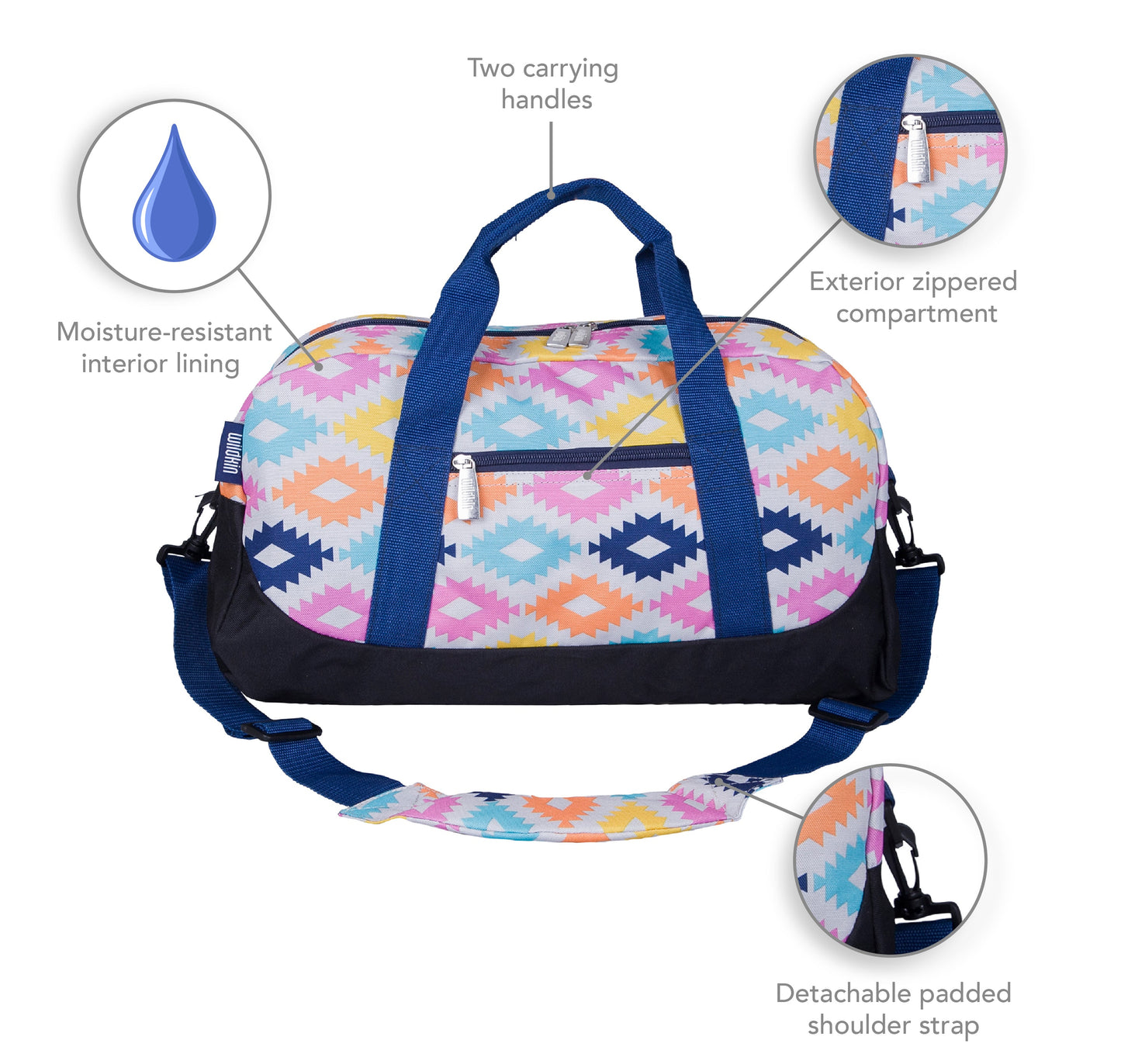 Wildkin Kids Best Overnighter Duffel Bag