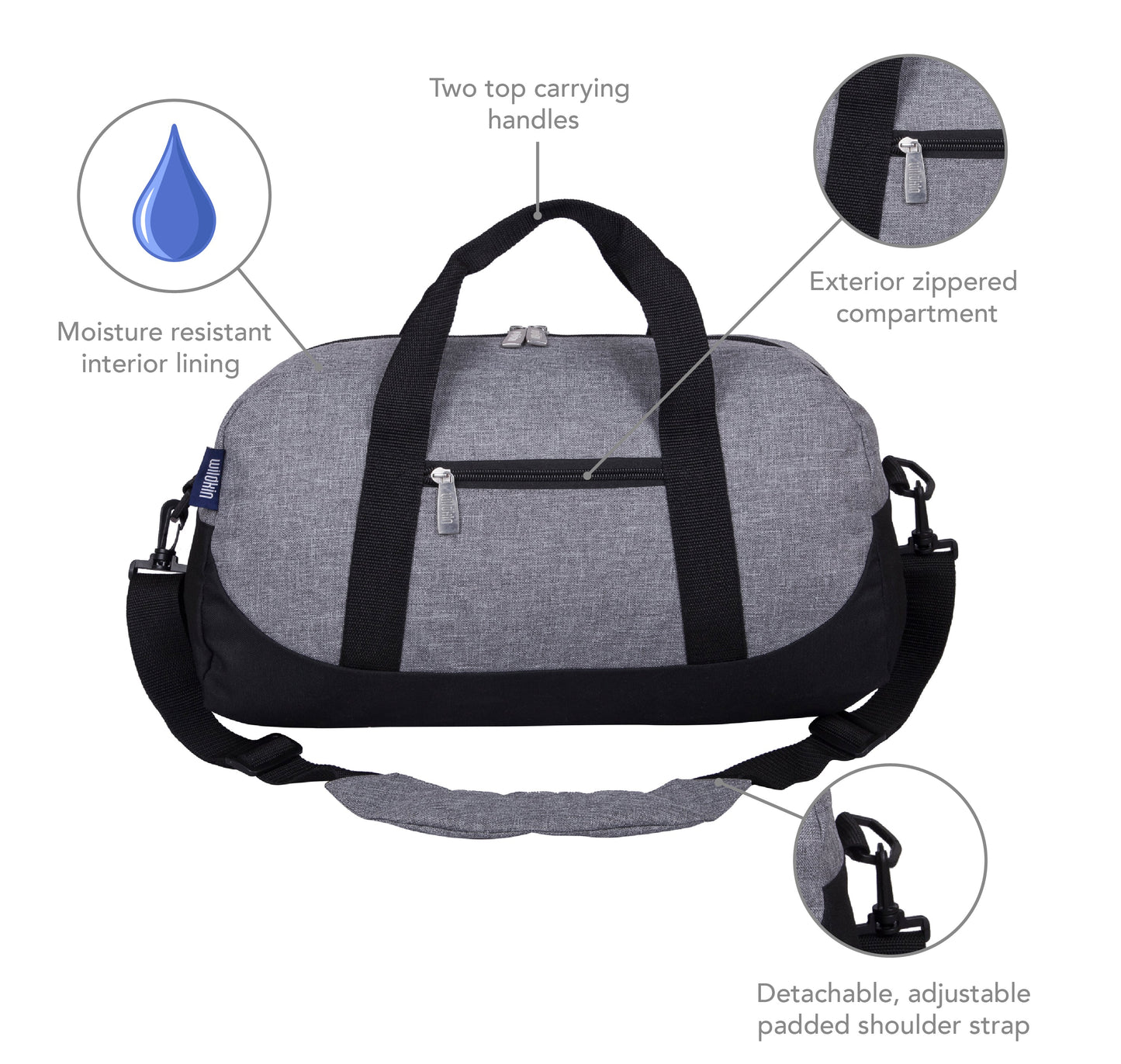 Wildkin Kids Best Overnighter Duffel Bag