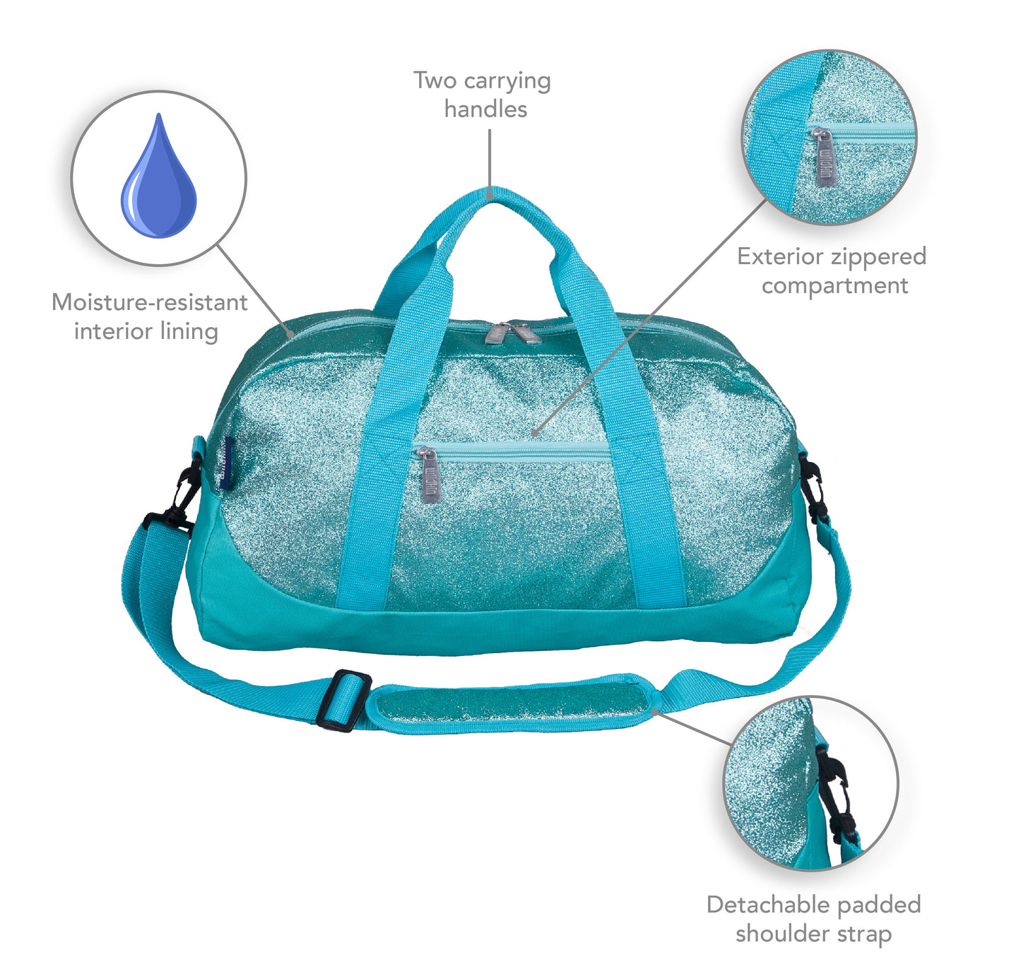 Wildkin Kids Best Overnighter Duffel Bag