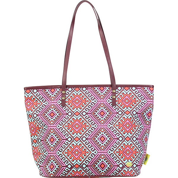 Amy Butler Sweet Bliss Vegan Pleather Carry All Tote Bag