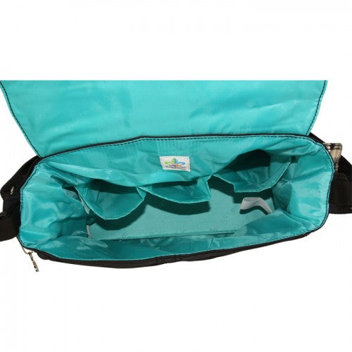 Kalencom Harlequin Vegan Eco Friendly Diaper Buckle Bag Shoulder Bags