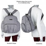 Kalencom Chicago Convertible Eco-friendly Vegan Diaper Backpack Urban Sling