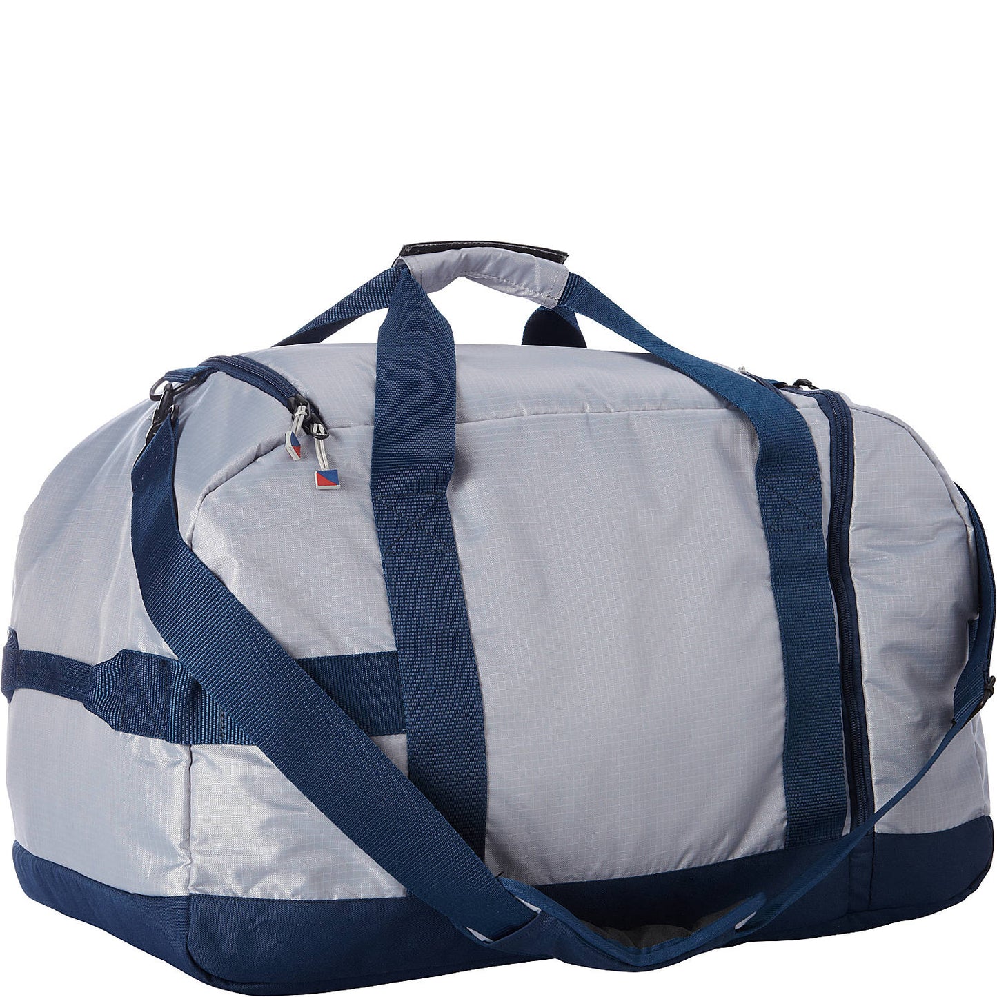 SailorBags Silver Spinnaker Cruiser Travel Vegan Large Duffel