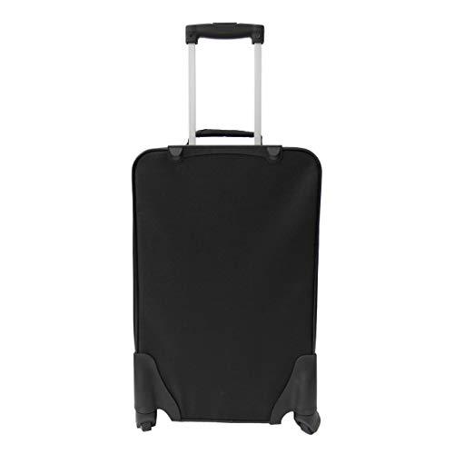 NorthPak Milano 2 Piece 21’’ and 25’’ luggage Spinner Softside 600D Polyester carry-on Set