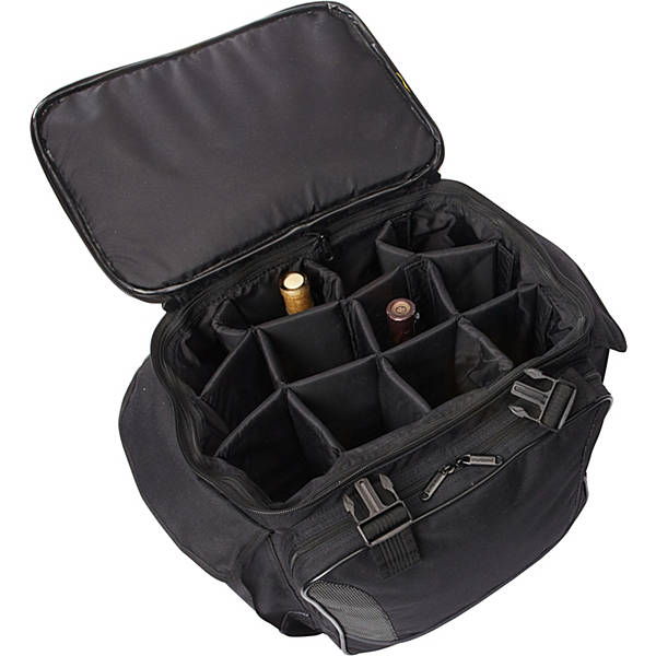 Goodhope Bags 4 Wheel Spinner Wine Bottle Limo Bottle Cooler