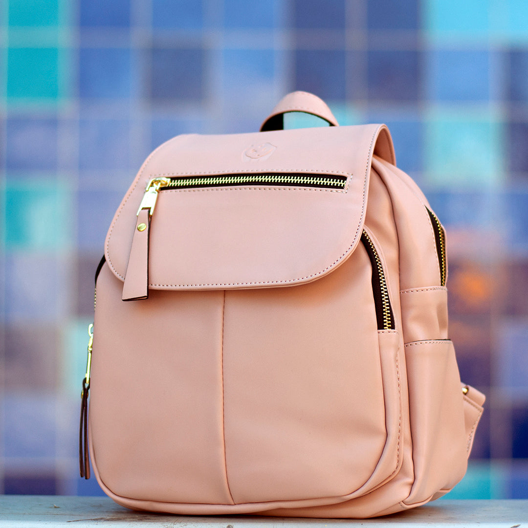 White Rhino Mackenzie Anti-theft Vegan Backpack