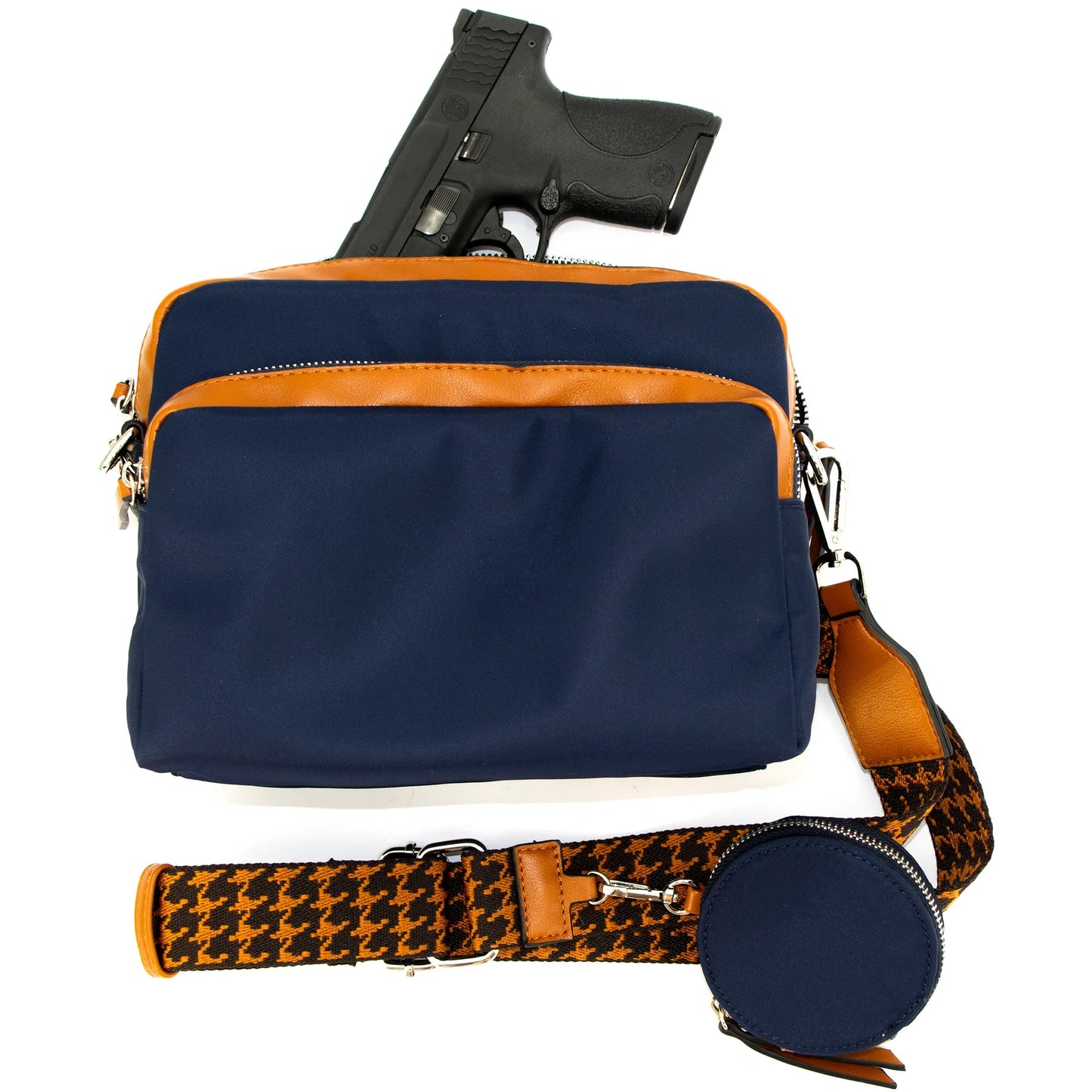 Cameleon Harper Women's Vegan Cross body Concealed Carry Bag