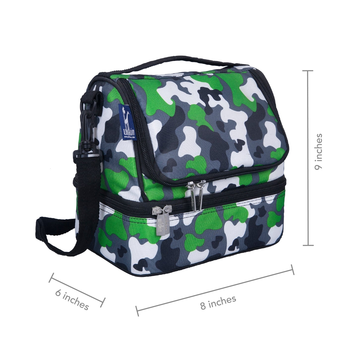 Wildkin Insulated Two Compartment Lunch Bag
