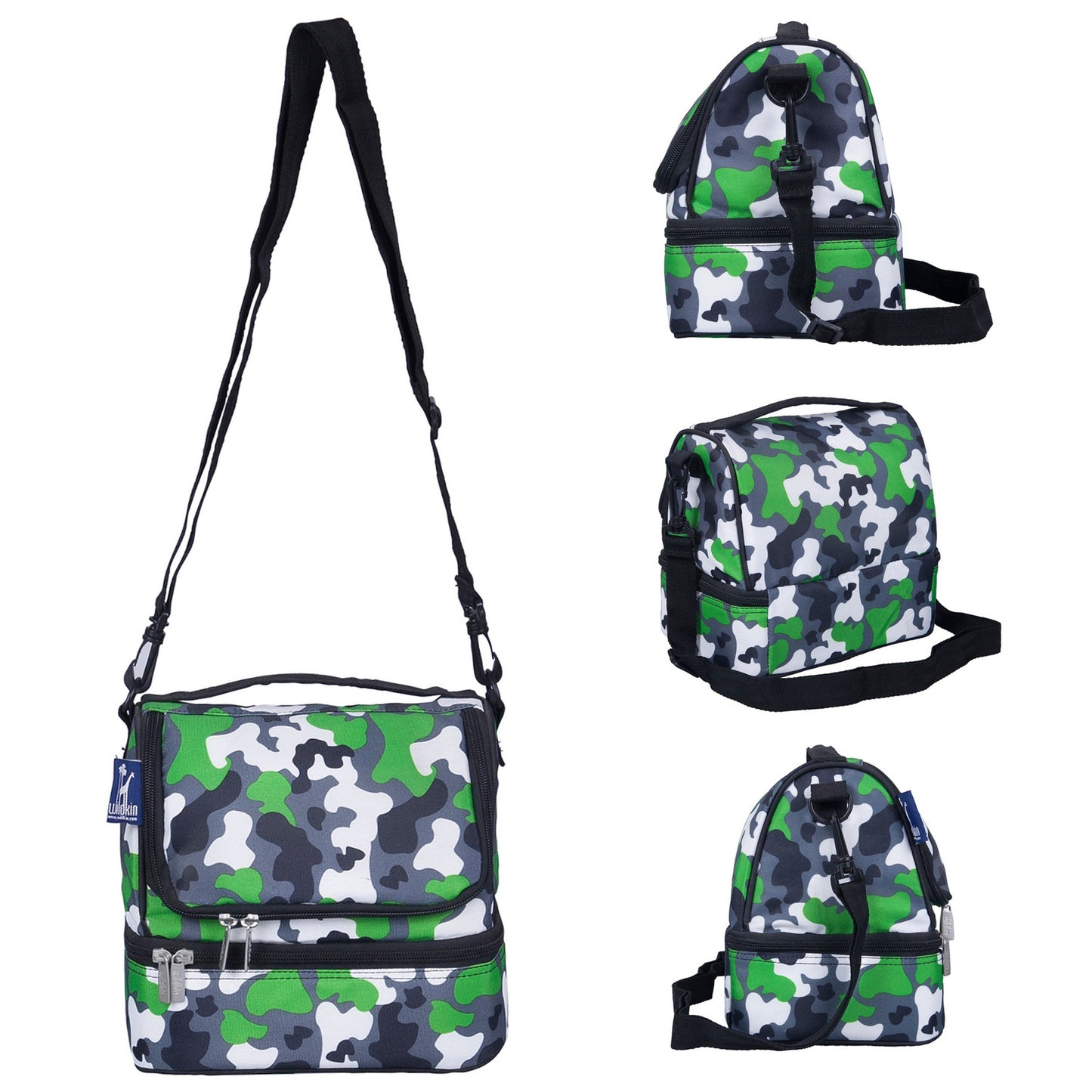 Wildkin Insulated Two Compartment Lunch Bag