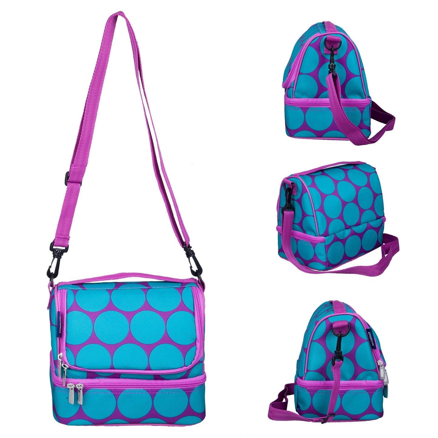 Wildkin Insulated Two Compartment Lunch Bag