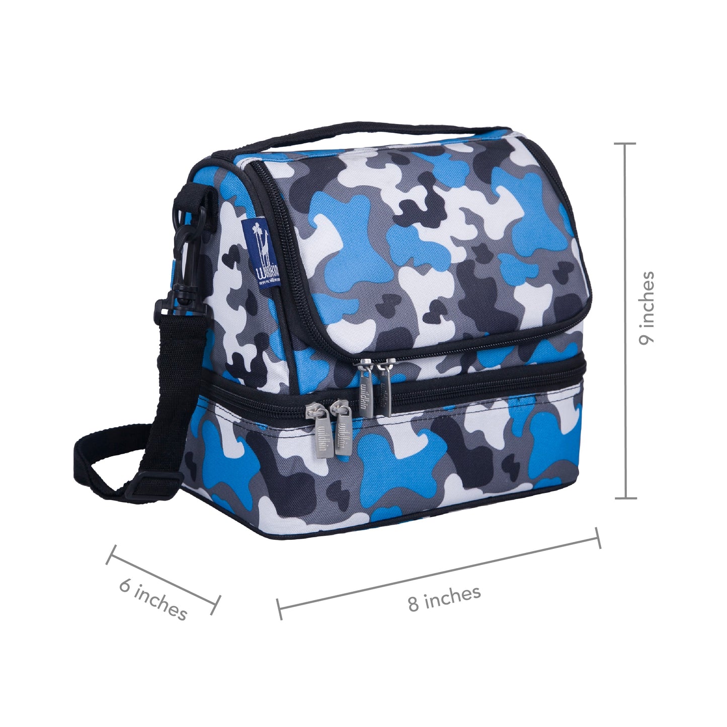 Wildkin Insulated Two Compartment Lunch Bag