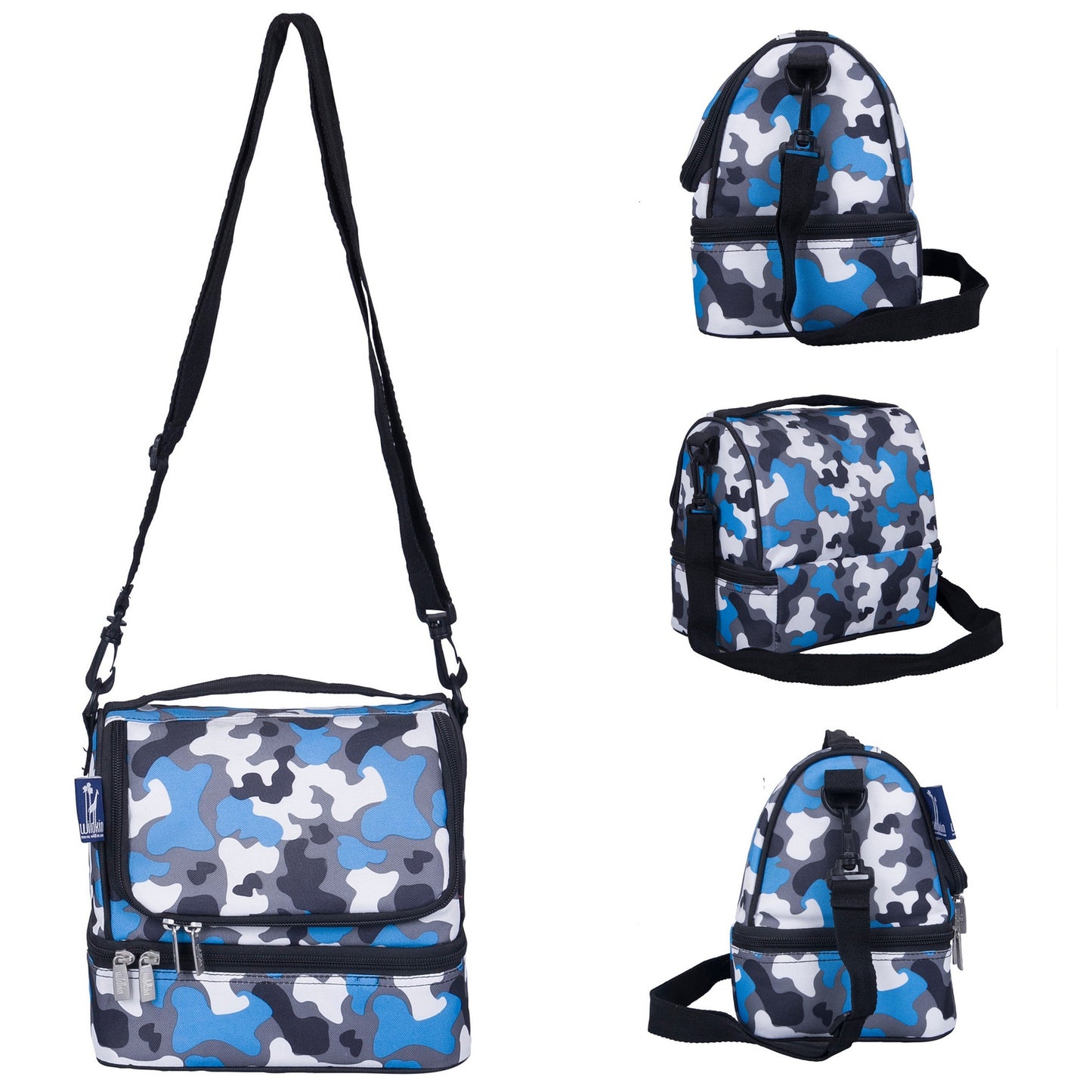 Wildkin Insulated Two Compartment Lunch Bag