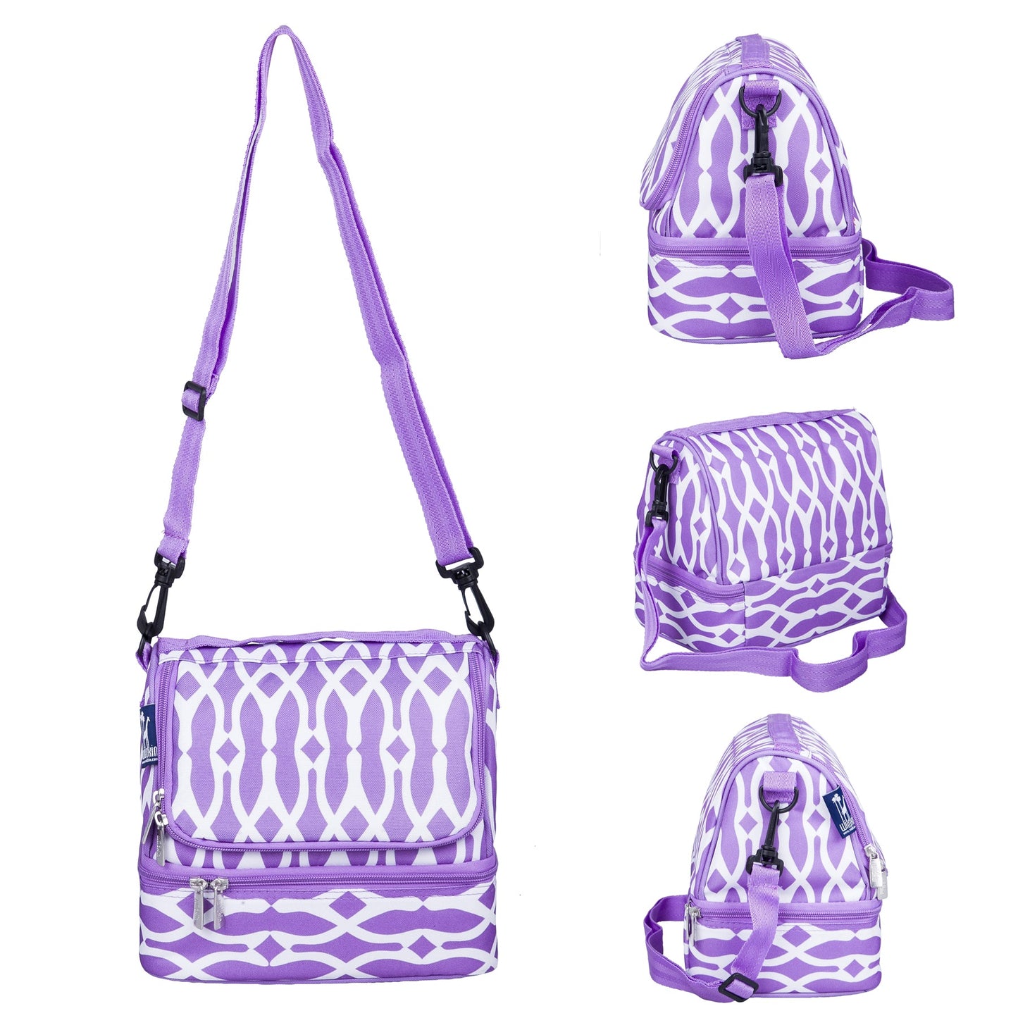Wildkin Insulated Two Compartment Lunch Bag
