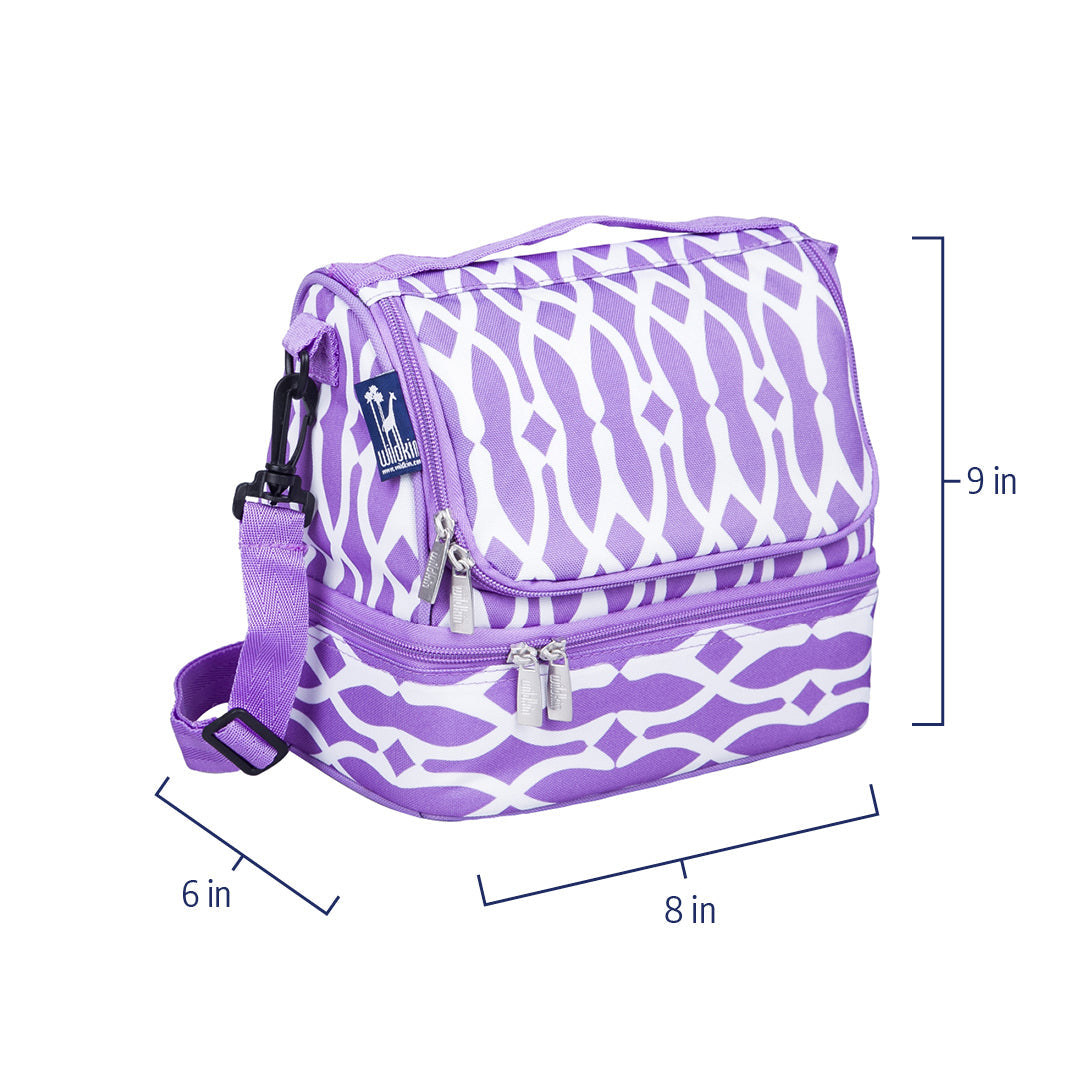 Wildkin Insulated Two Compartment Lunch Bag