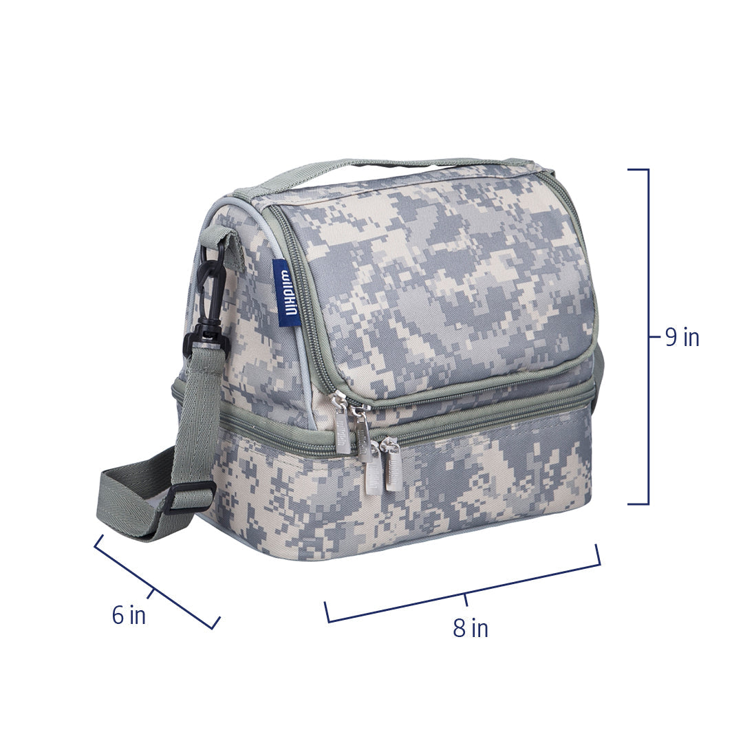 Wildkin Insulated Two Compartment Lunch Bag