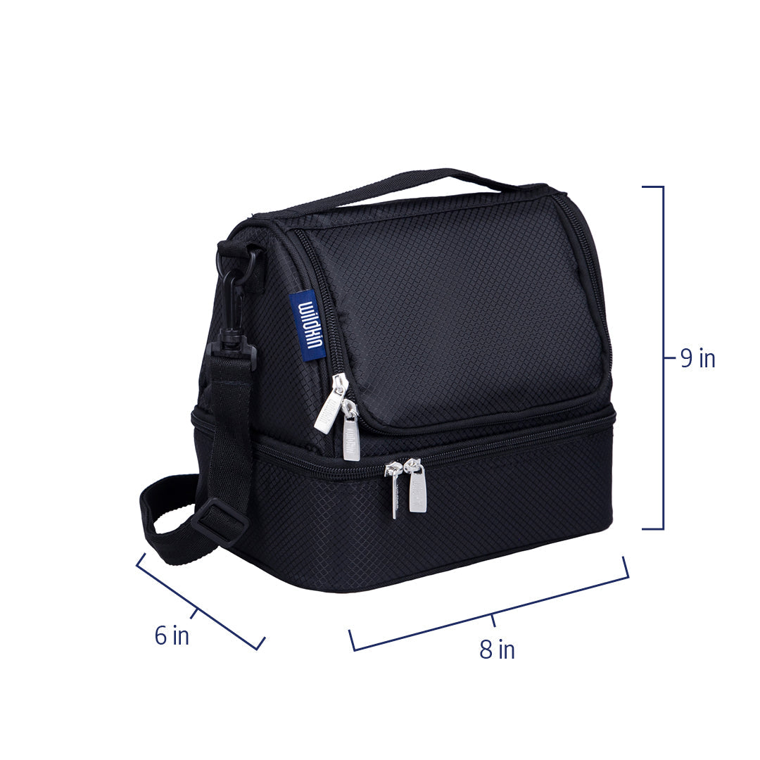 Wildkin Insulated Two Compartment Lunch Bag
