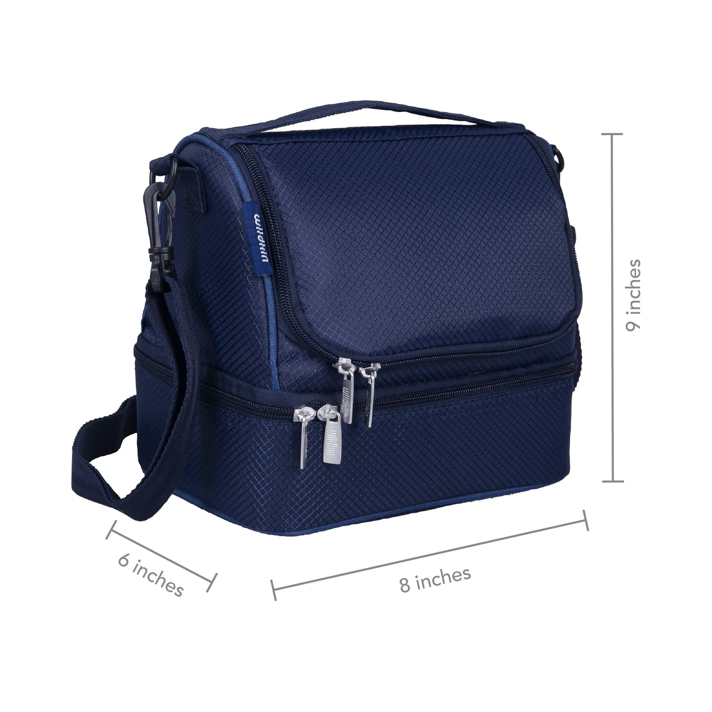 Wildkin Insulated Two Compartment Lunch Bag