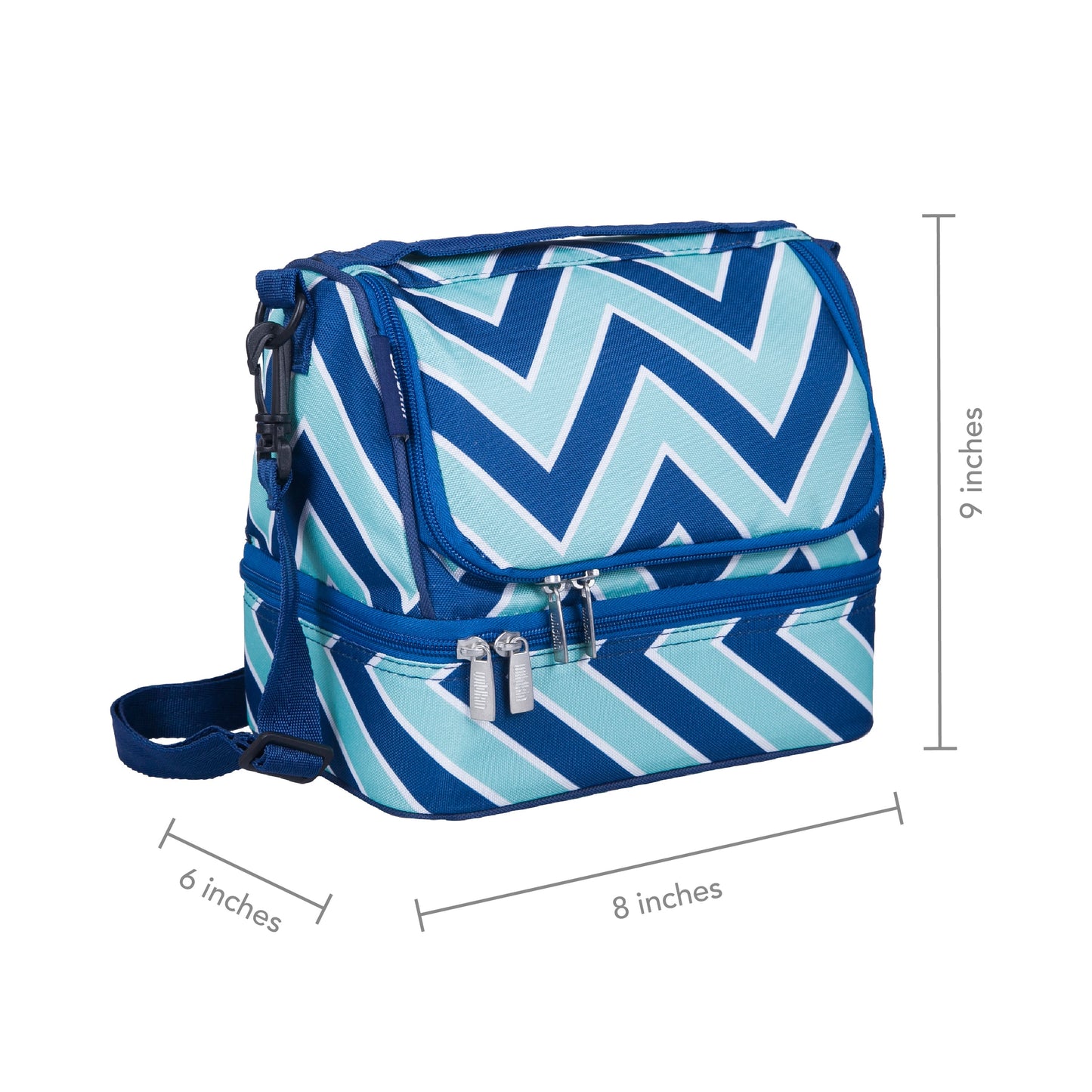 Wildkin Insulated Two Compartment Lunch Bag