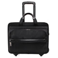 McKlein FRANKLIN Vegan 17” Nylon Detachable -Wheeled Laptop Briefcase