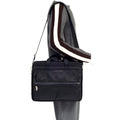 McKlein FRANKLIN Vegan 17” Nylon Detachable -Wheeled Laptop Briefcase