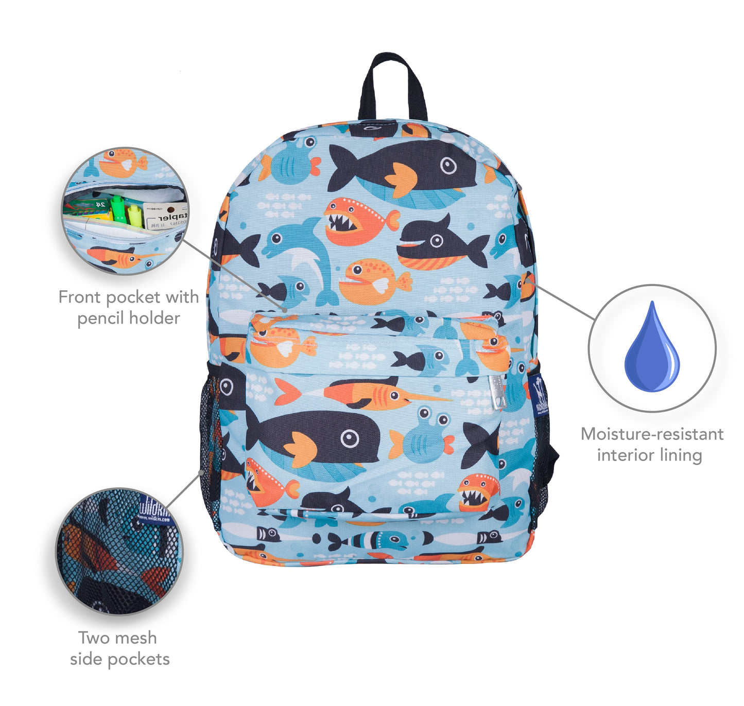 Wildkin 16 Inch Kids Backpack Age 6-15