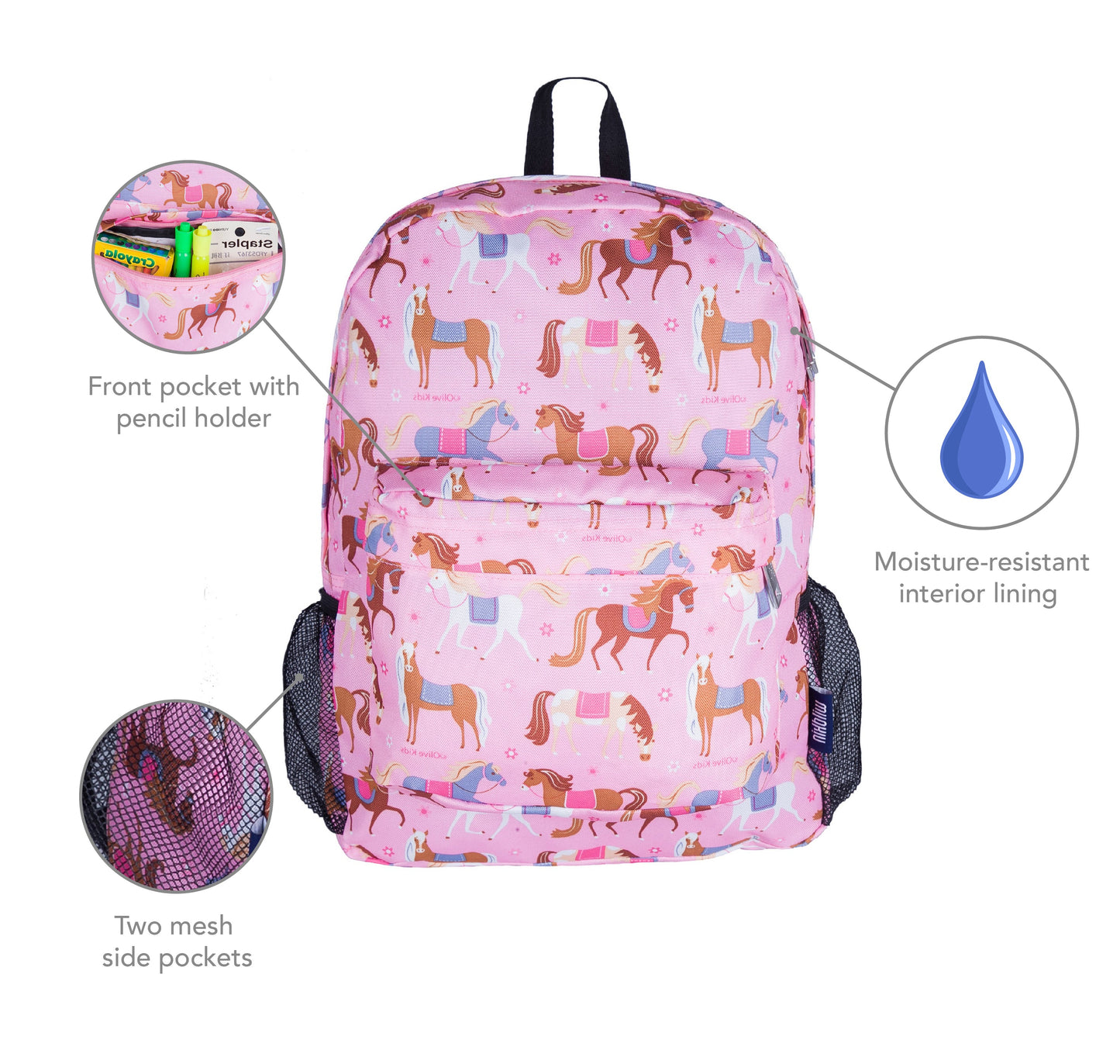 Wildkin 16 Inch Kids Backpack Age 6-15