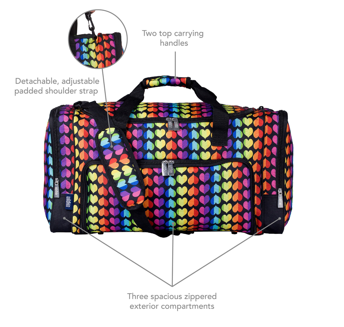 Wildkin Kids Weekender Duffel Bag