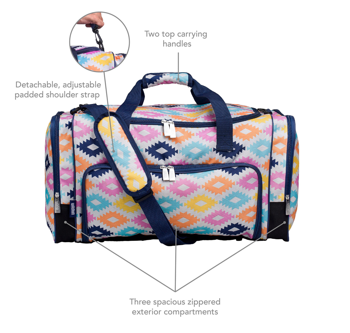 Wildkin Kids Weekender Duffel Bag