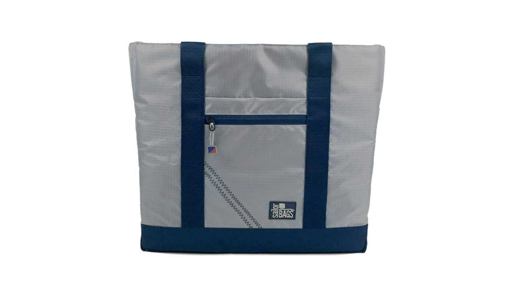SailorBags Silver Spinnaker All-Day multipurpose Beach Vegan Tote