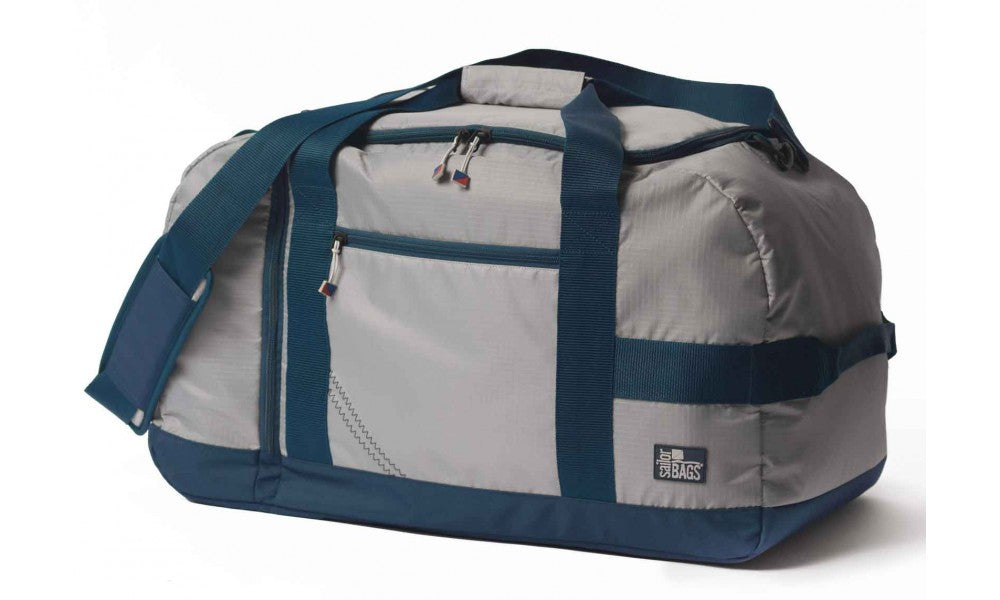 SailorBags Silver Spinnaker Cruiser Travel Vegan Large Duffel