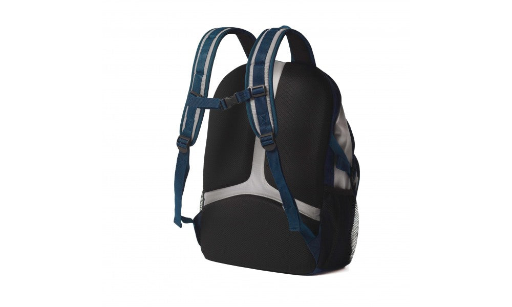 SailorBags Silver Spinnaker Daypack Vegan Backpack