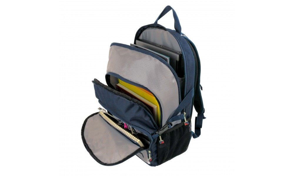 SailorBags Silver Spinnaker Daypack Vegan Backpack