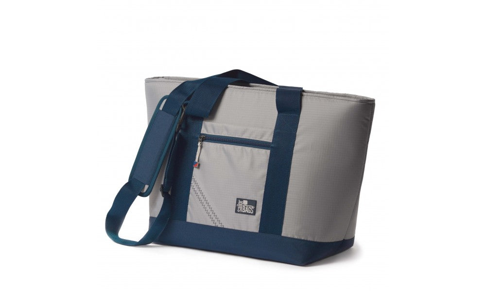 SailorBags Silver Spinnaker Vegan Cooler Tote