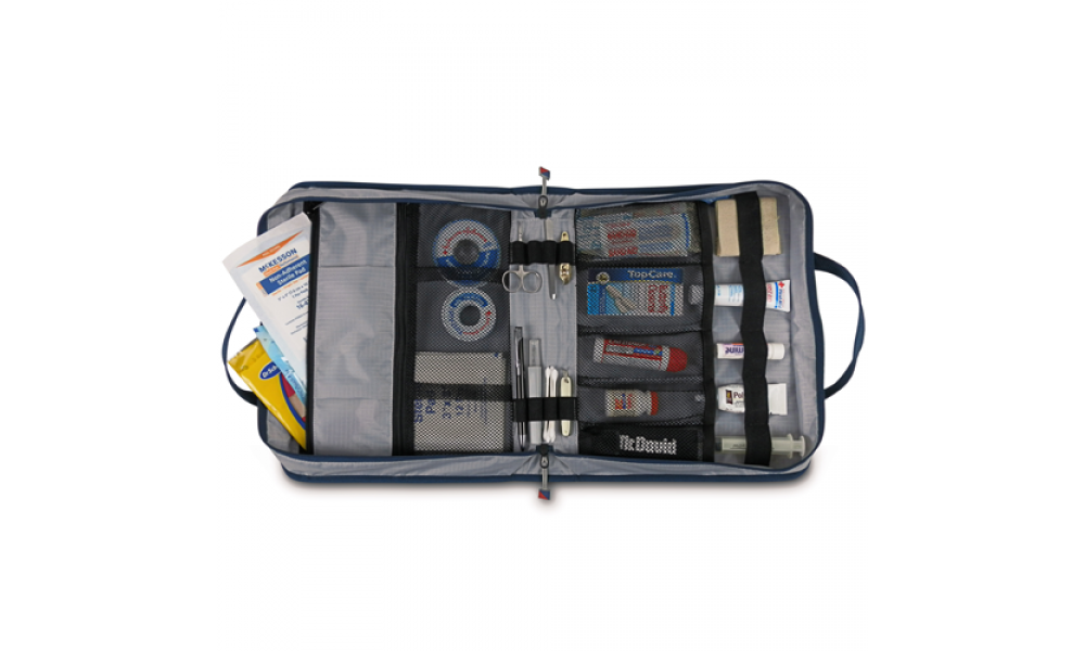 SailorBags Silver Spinnaker Vegan All-Purpose Utility Case Organizer