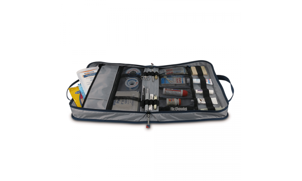 SailorBags Silver Spinnaker Vegan All-Purpose Utility Case Organizer