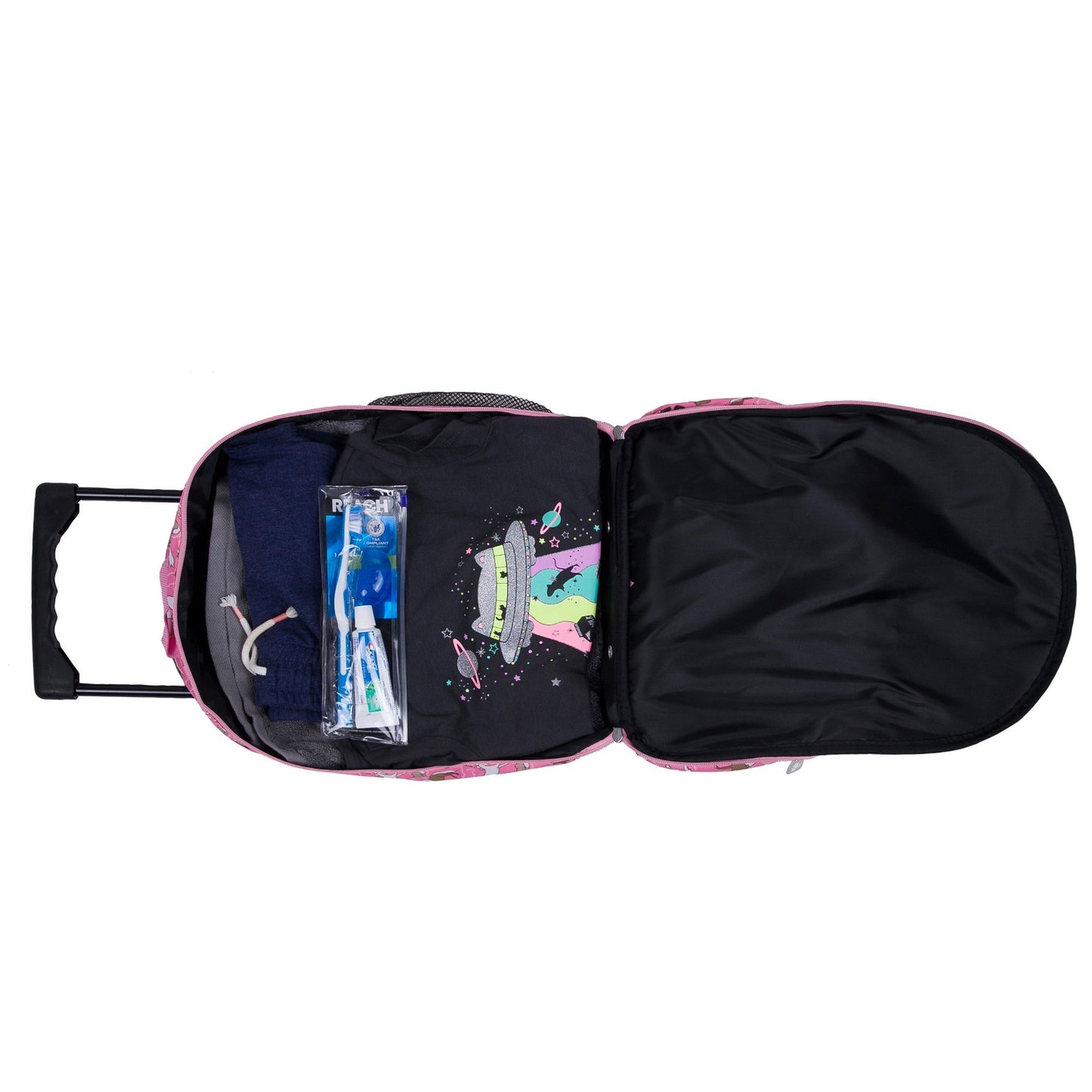 Wildkin Kids Rolling Luggage Under-seat Carry-on 16" Age: 3-10