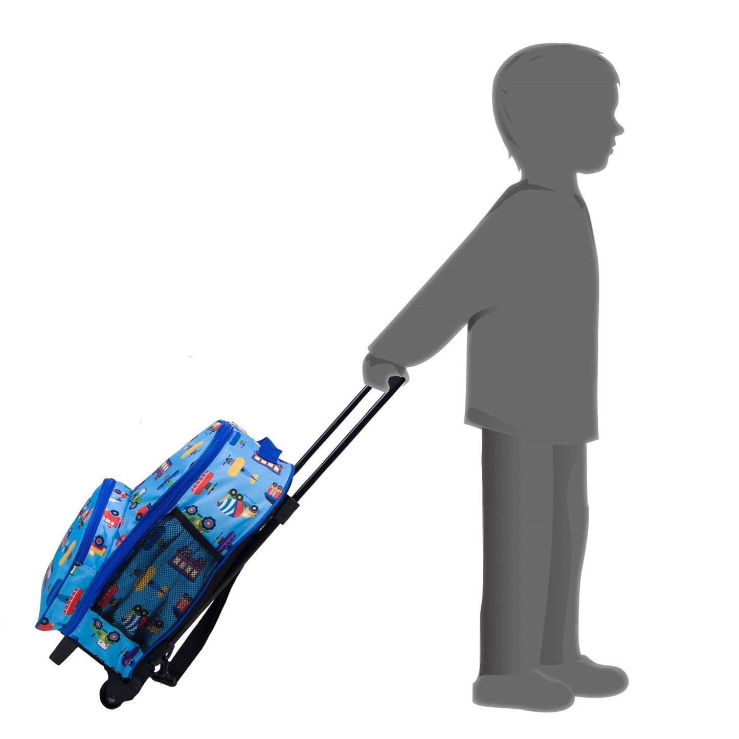 Wildkin Kids Rolling Luggage Under-seat Carry-on 16"
